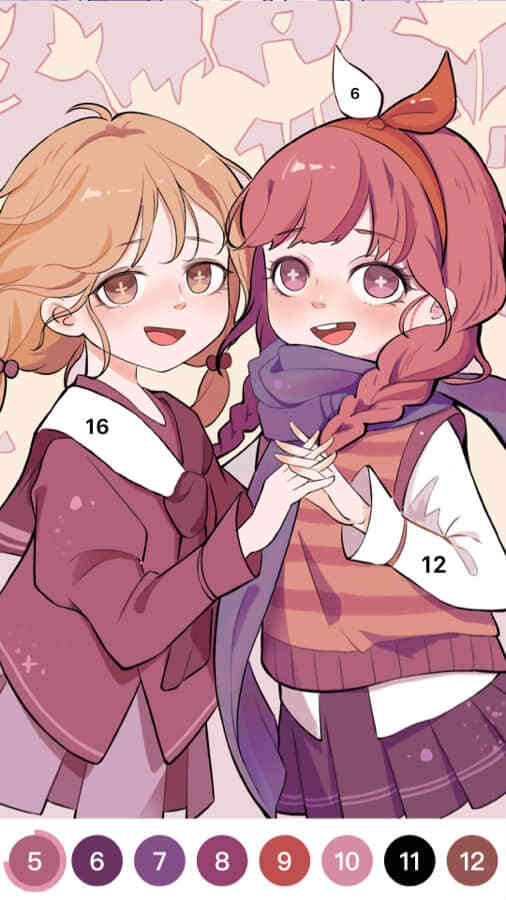 精彩截图-花花填色2026官方新版