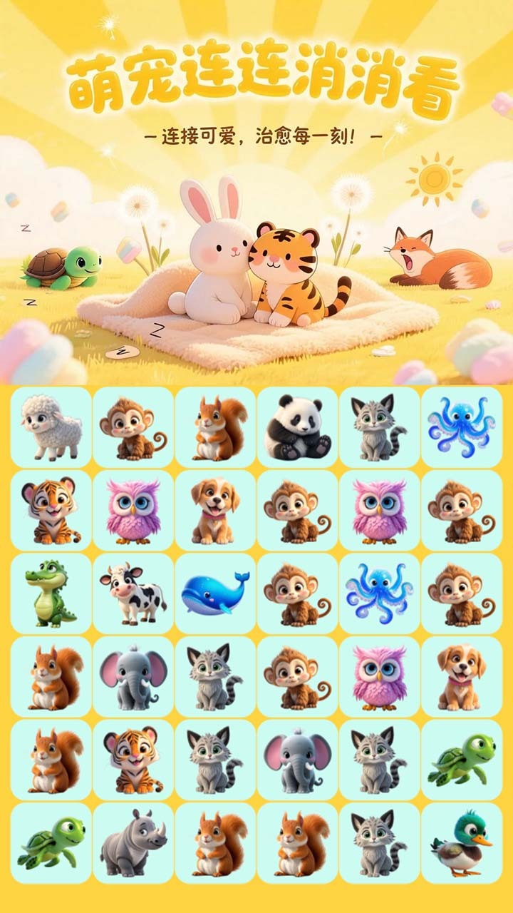 精彩截图-萌宠连连消消看2026官方新版