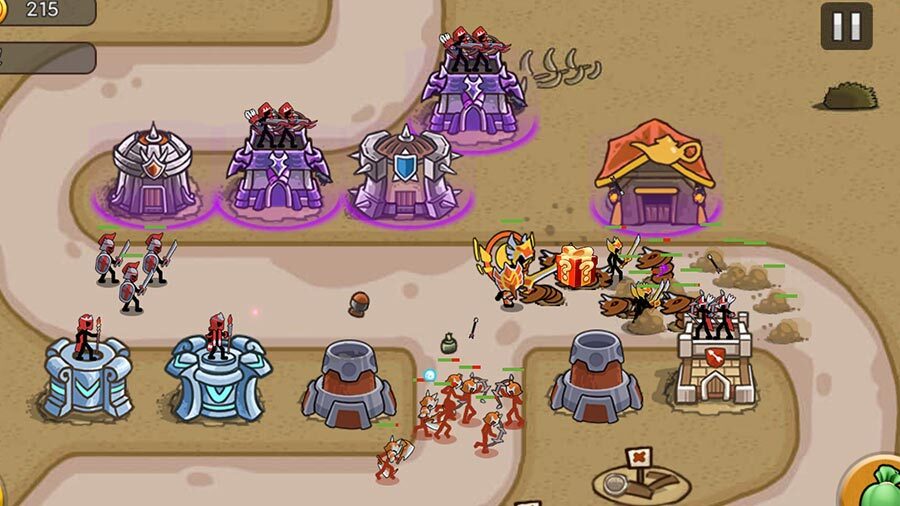 精彩截图-火柴人战争塔防2025官方新版