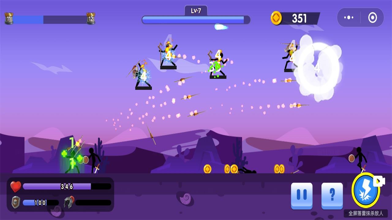 精彩截图-狂暴火柴人2026官方新版