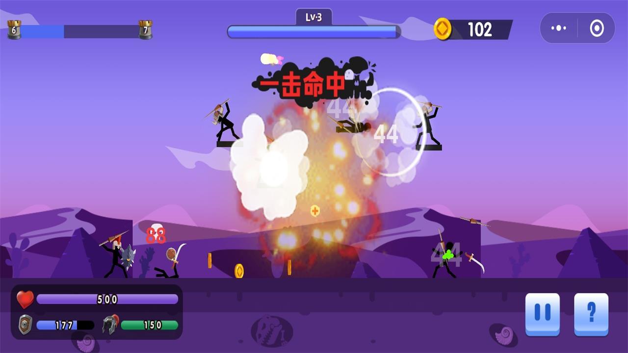 精彩截图-狂暴火柴人2026官方新版