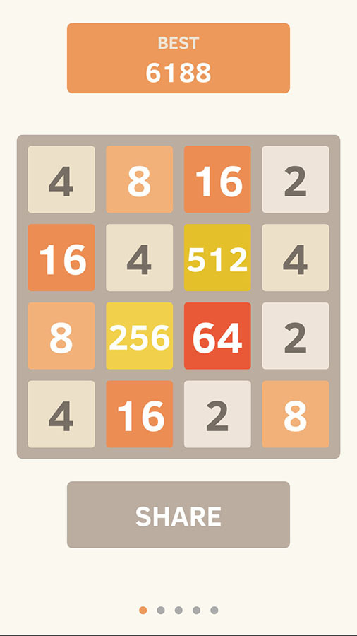 2048经典原版 小游戏