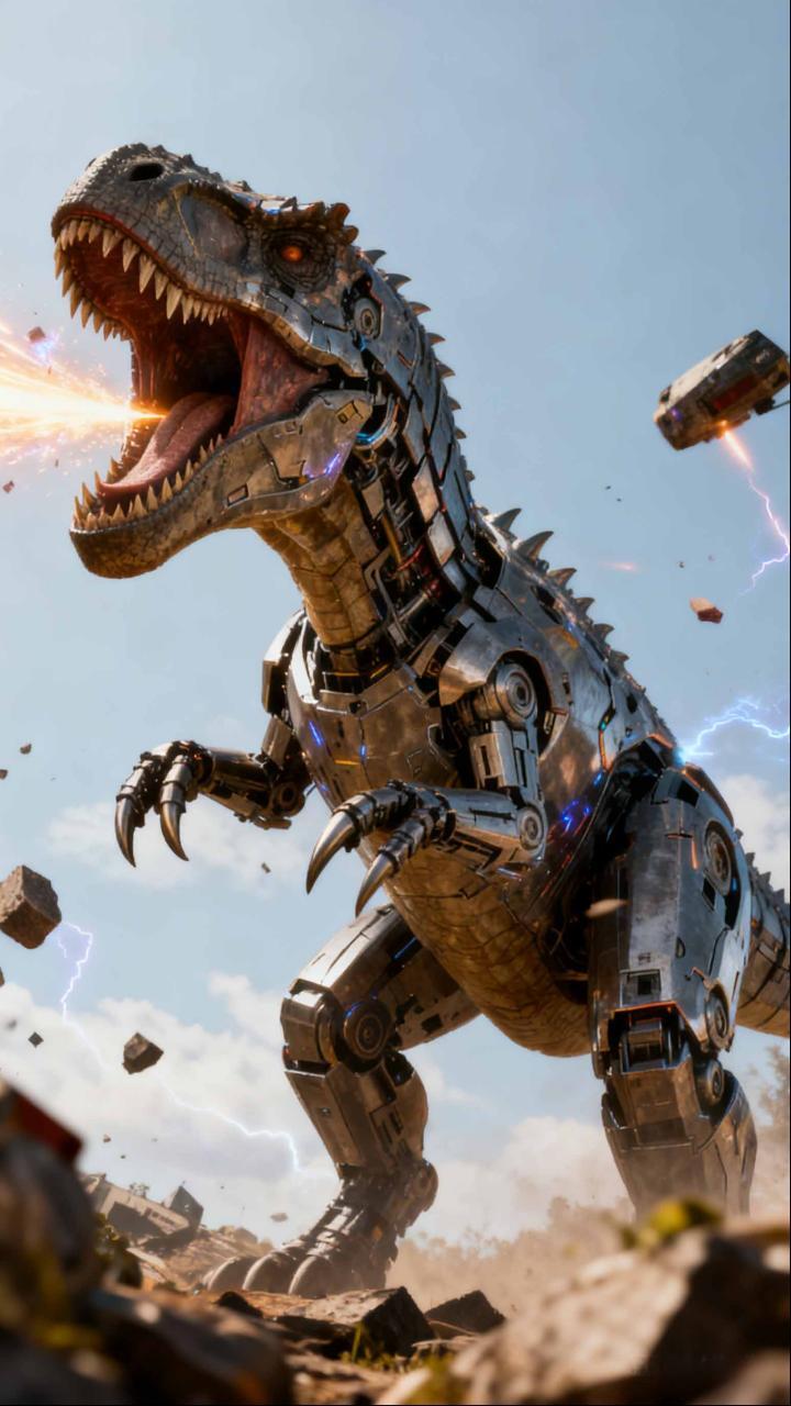 精彩截图-机甲恐龙生存2025官方新版