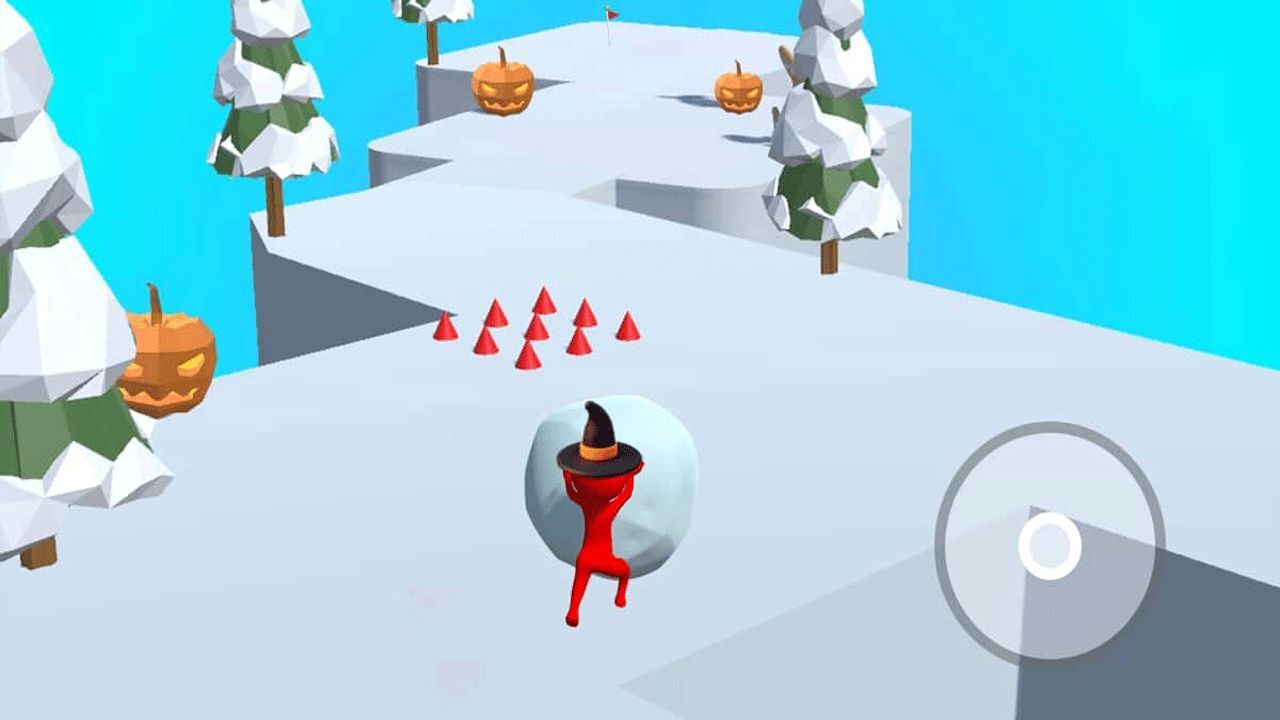 精彩截图-雪场滚个球2025官方新版