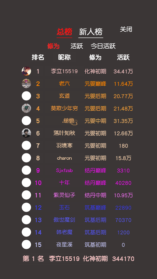 精彩截图-挂机修真2025官方新版