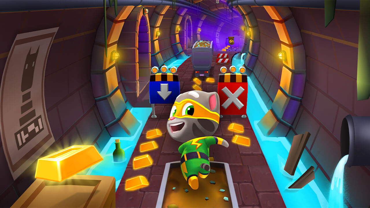 精彩截图-汤姆猫跑酷2026官方新版