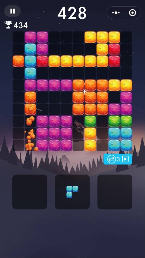 精彩截图-果冻俄罗斯消方块2025官方新版