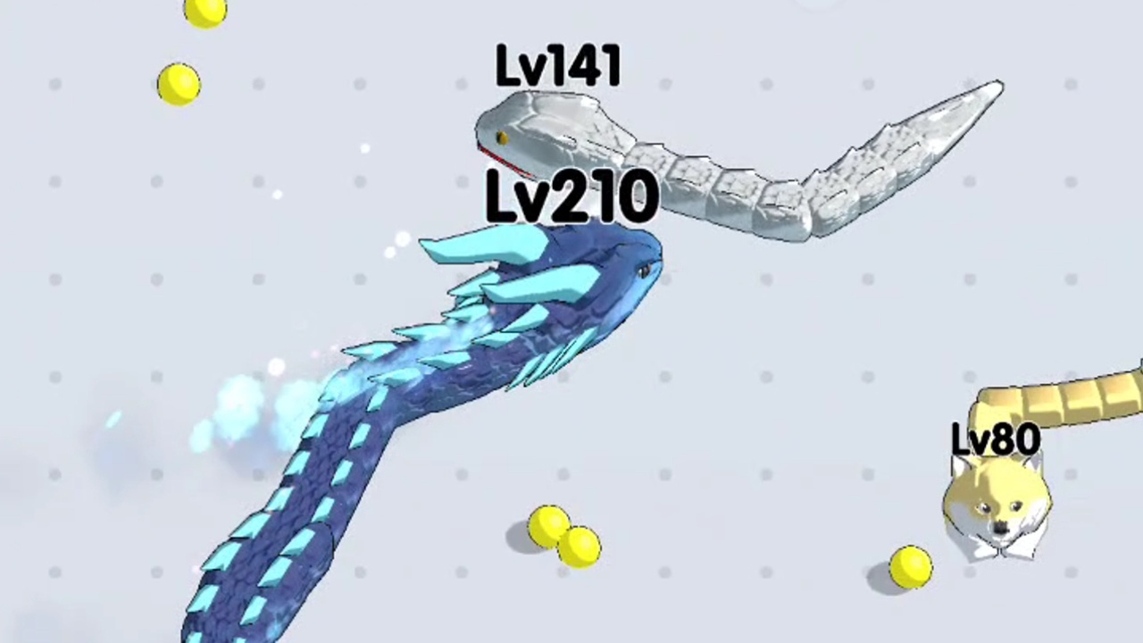 精彩截图-贪吃蛇跑酷进化游戏2025官方新版