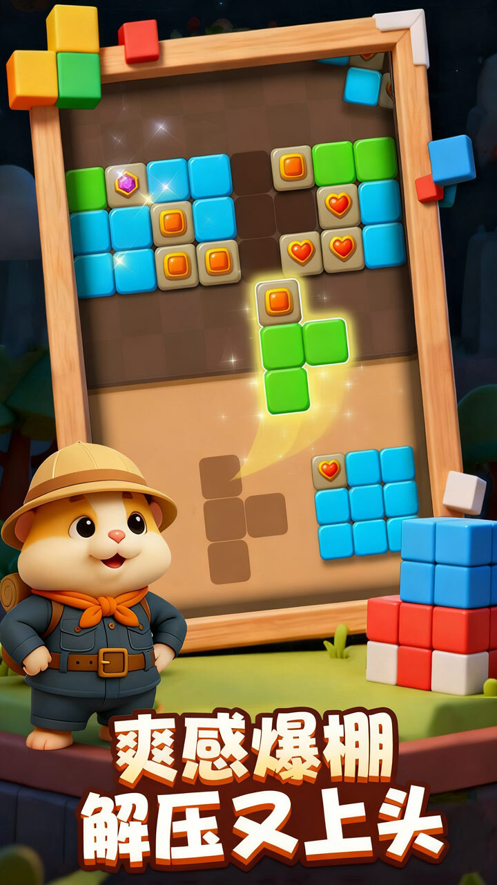精彩截图-挑战消方块2025官方新版