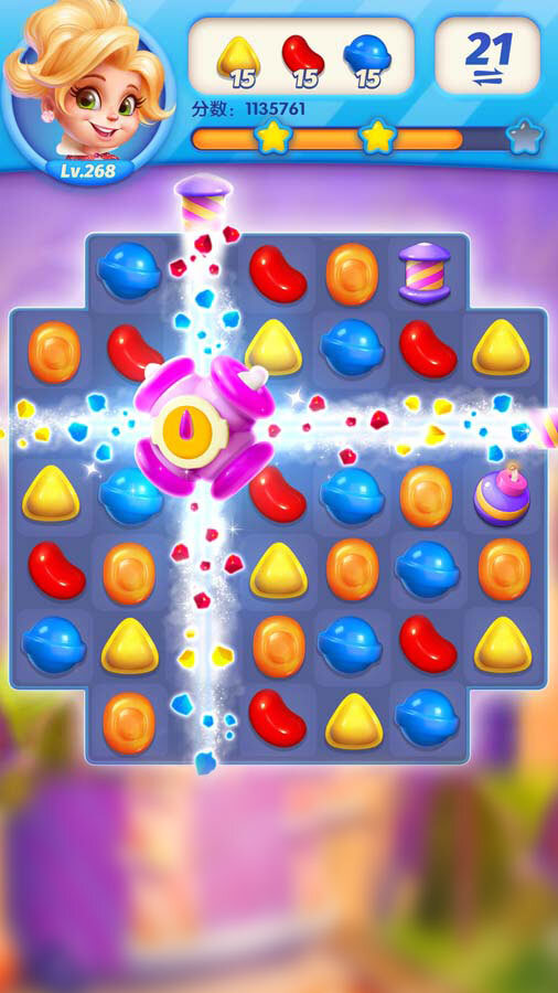 精彩截图-糖果缤纷消2025官方新版