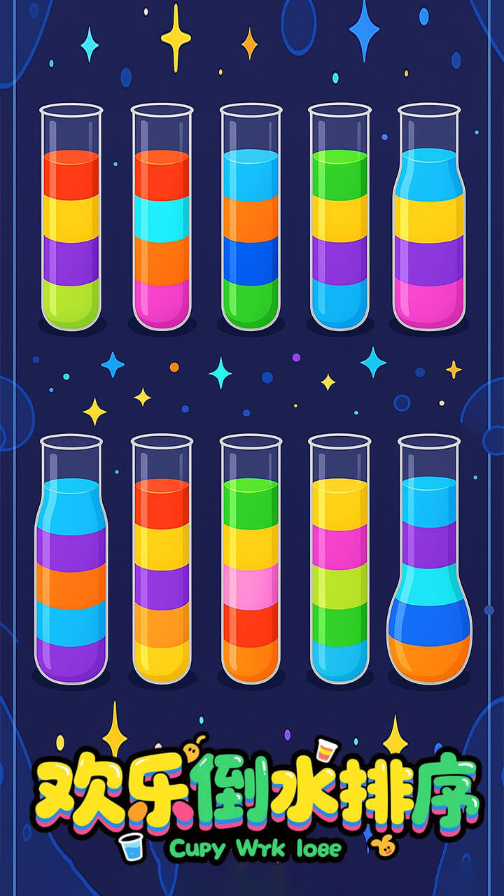 精彩截图-水杯排序大作战2025官方新版