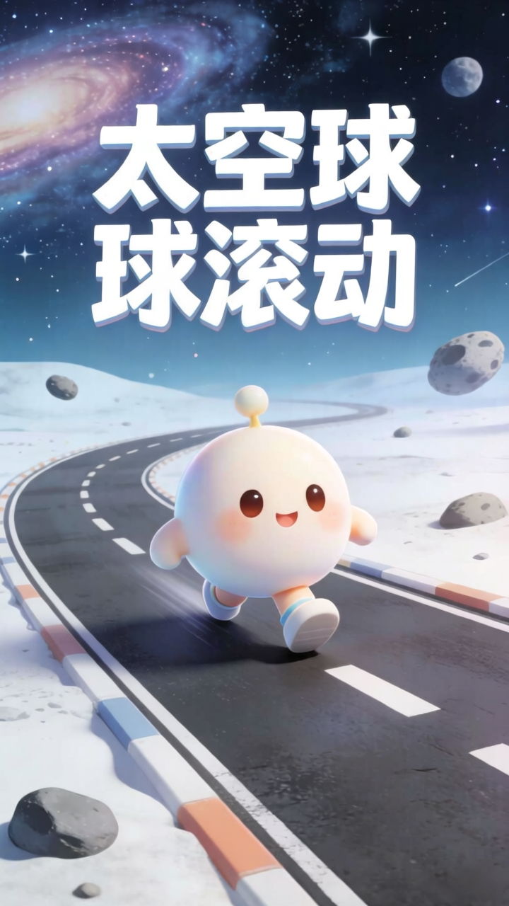 太空球球滚动 图 1