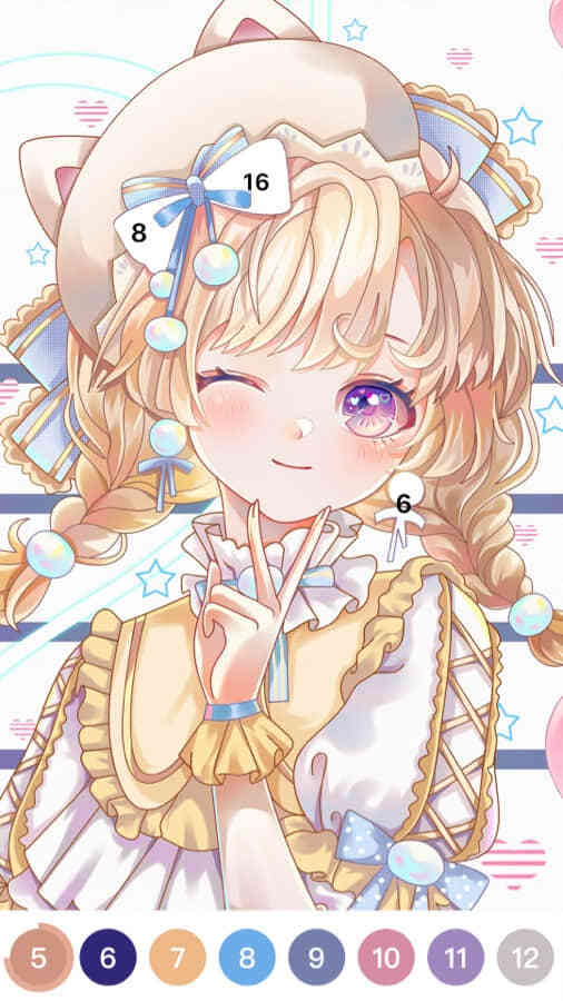 精彩截图-花花填色2026官方新版